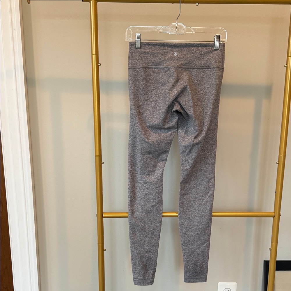 LULULEMON Wunder Under heathered slate